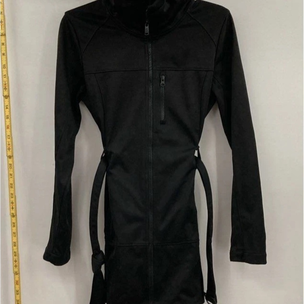 The North Face Black Long Sleeve Zip-Up Jacket Small